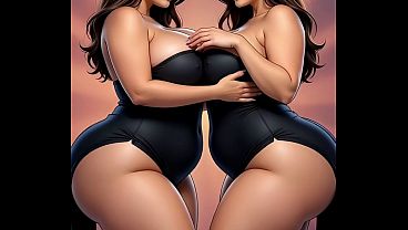 Chubby suave y sexy te invita a admirar generado por ia 