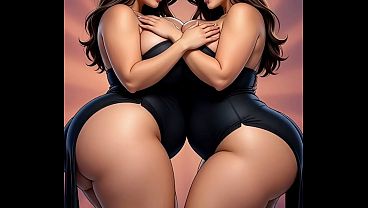 Chubby suave y sexy te invita a admirar generado por ia 