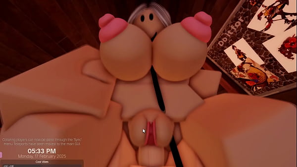 Fucking a fan on roblox 