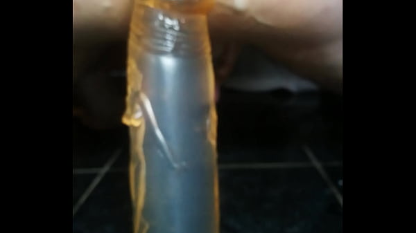 i fuck my anal-cunt with a fat dildo. Deep juicy gay solo dildo fuck 