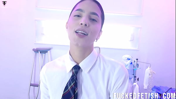 Helena star skinny brunette school 