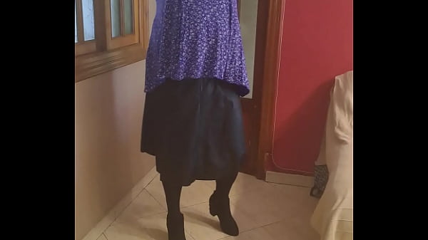 Travestida en cuero