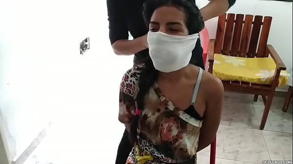 Play MP4 - Aggressive Lesbian Foot Worship Of Gagged Girl Feet