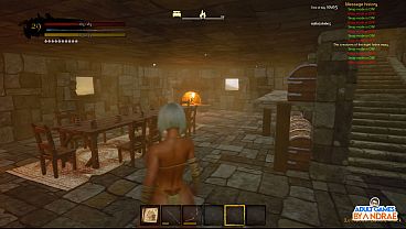 Ep9 building a basement in our stone house wicked island gameplay 