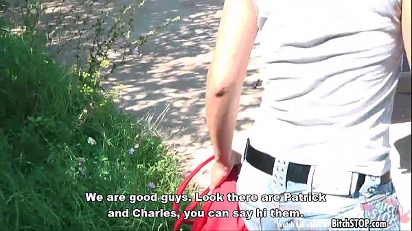 Play MP4 - Bitch STOP - Skinny Verca fucked by two guys at the pool