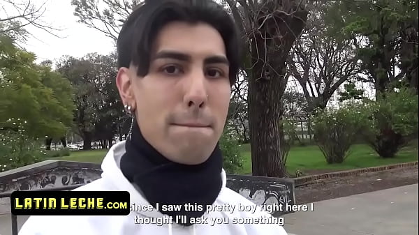 Latin Leche - Tattooed Latino Pulls His Pants Down And Lets Stranger Bang His Tight Asshole For Cash 