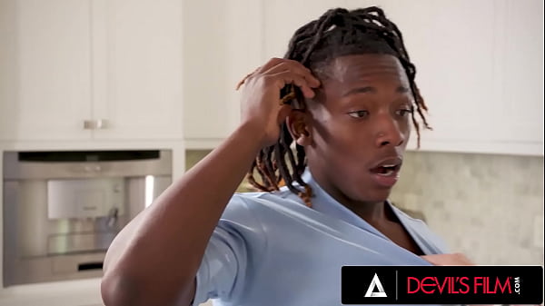 DEVILS FILM_Naughty_Stepmom_Wants Her Stepson s Black Cock Deep In Her MouthAnd WetPussy