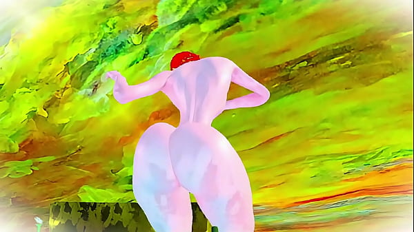 Striptease de Mu&ntilde_eca Robot Sexual Moviendo el Culo desde cerca - RTX - 60 FPS Animaciones con fisicas en el Culo - Animacion 3D - Videojuego Realista - Cute Techno Slayer: Re Seele