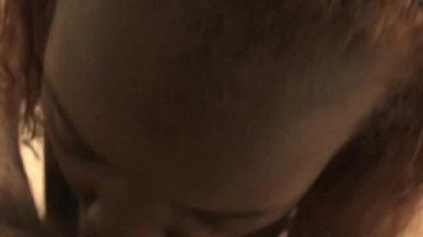 Black gf Mocha smile with cum on her lips 