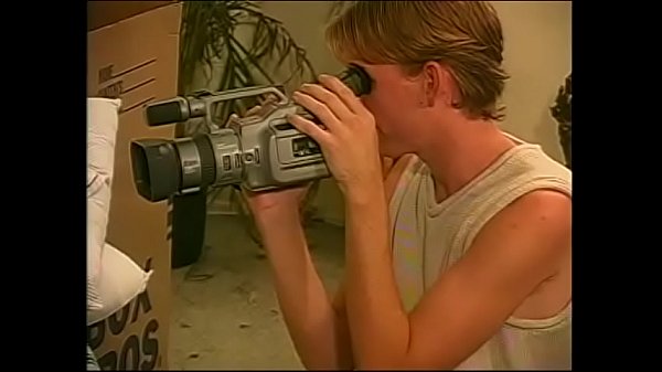 Blonde dude asked his neighbour_to help_him to put up a_wall shelf after moving_to new flat but_they found camera recorder and decided to shoot_amoteur_bisexual movie