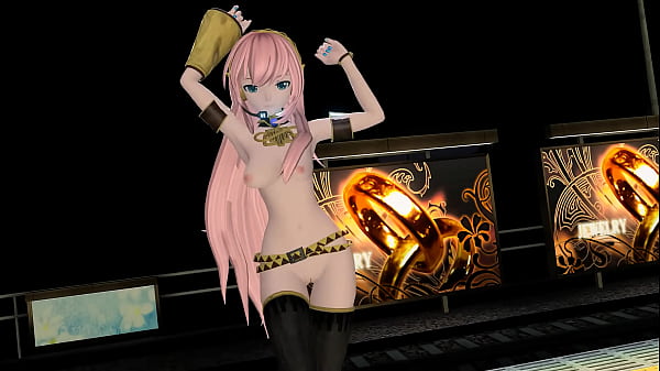Naked dance Megurine Luka_Project_Diva video by Nutsuki Suu