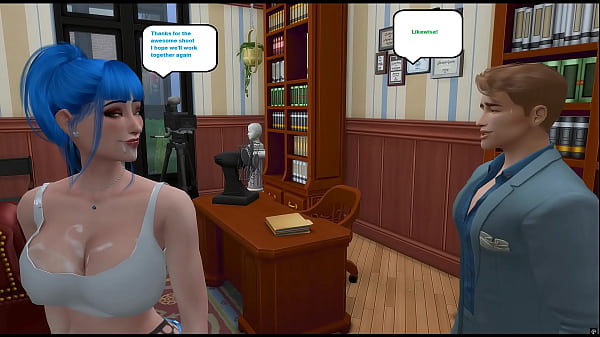 Passionate fucking on the set of porn 