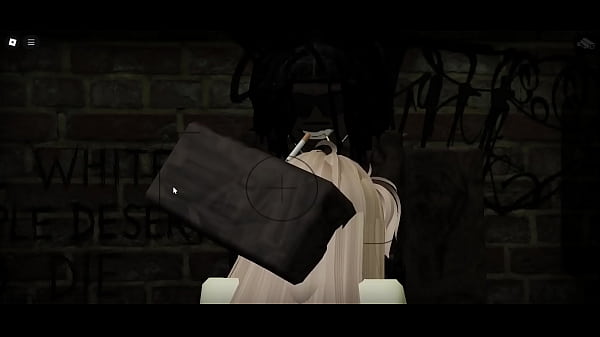 Blonde Roblox Slut Caught On Camera Used By Big Black Cock thumbnail