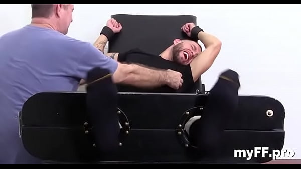 Naked foot fetish homosexual solo