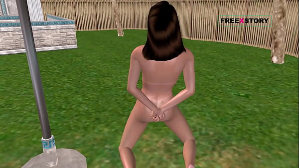 Play MP4 - An animated 3D cartoon porn video of a cute girl masturbating using carrot&period;