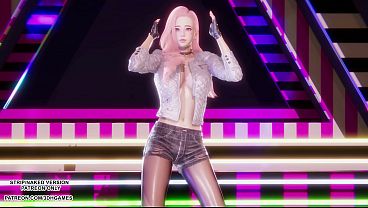 Play MP4 - &lbrack;MMD&rsqb; Blackpink - Whistle Ahri Akali Seraphine Sexy Kpop Dance League of Legends Hentai Uncensored 4K 60FPS