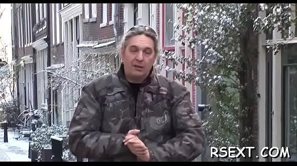 Aroused lad takes_a tour in the amsterdam_redlightdistrict