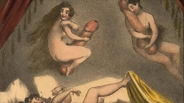 Classic erotic illustration