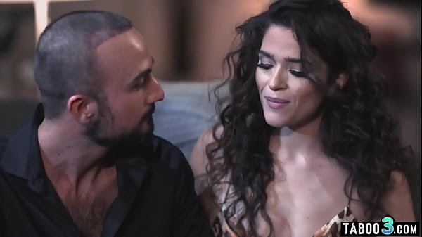 Play MP4 - Skinny wife Victoria Voxx and her bisexual husband sharing a big black cock