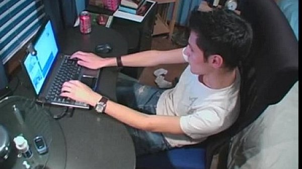 Amazing twinks Jake had been stressing about his Biology final so 