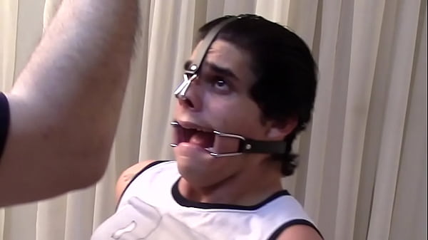 Behind The Scenes Gag Test Angle 2 With Luan Santiago. In His First Time Modeling For Bondage Videos We Tried Bandana, Cleave, Hood, Nosehook And Open Hook Mouth Gag, Ballgag To See If It Would Look Hot! thumbnail