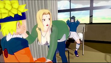 Nonton Lady Tsunade's Challenge For Naruto & Sasuke thumbnail