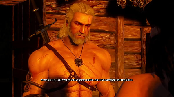 Geralt Naked Mod_Highlight Cutscenes 1