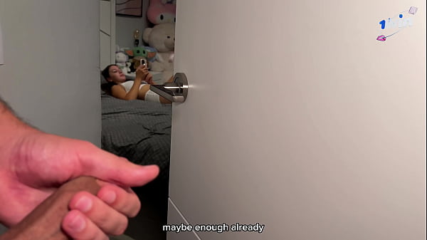 Day_7 I Jerked Off On My Step SisterBut SheCaught_Me And IFucked_Her Mouth Hard Cum In Mouth