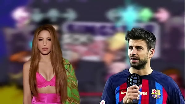 Piqué folla duro a shakira y secorre en su boca en FNFcover