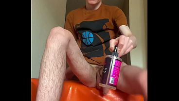 Wrapping Both Hands Around My Huge Cock To Jerk Off