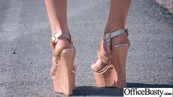 Office GirlAlix Lynx With_Big Round Melon_Tits Like Sex mov 05