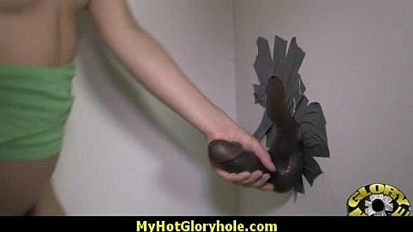 Sexy wild lady deepthroats at gloryhole 19 