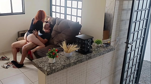 Suspicious husband installs cameras in_his house and catches his hot wife having sex with his friend