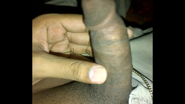 bored gay playing with soft dick 