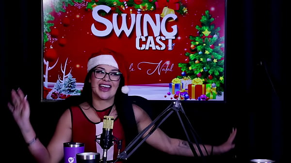 Se assustou com um pau de 24cm a dificuldade de engolir pau grosso e grande mas at&eacute; um dedo especial swing cast de natal watch sheer red 