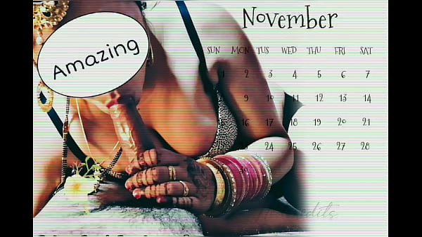 Desi Indian wife_Mishthi_s Calendar for Year 2020