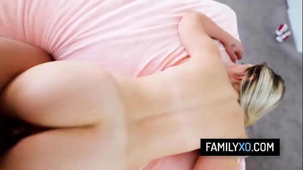 Kinky stepdad fucks his blonde stepdaughter to get back on his cheating wife 