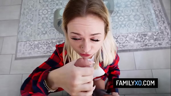 Kinky stepdad fucks his blonde stepdaughter to get back on his cheating wife