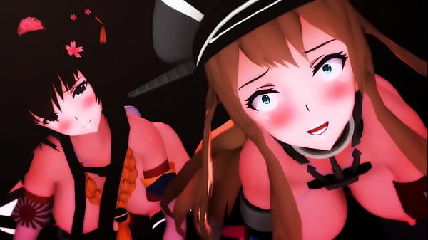 Kantai collection teasing yamato and her shipgirl friends 