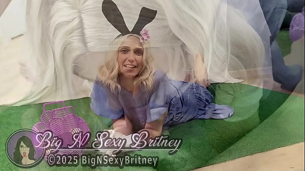 Big N Sexy Britney - The Southern Belle BJ Queen - &ldquo;Easter Bunny&rdquo; 1-Minute NSFW Teaser - AMAZING Blowjob, Deepthroat, Anal, AND Cum Swallow! 