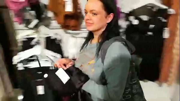 Spontaneous sex in thecloset_of a clothing store