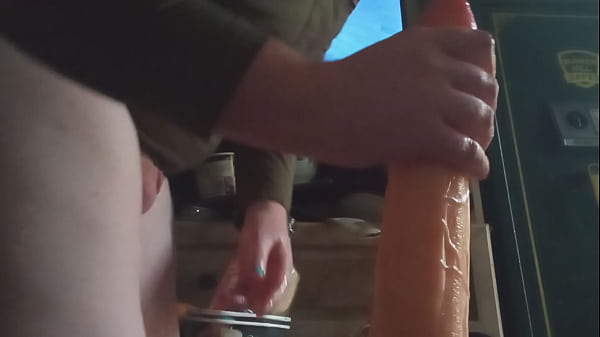 Toby_the Crossdressergets anal fucked by dildo