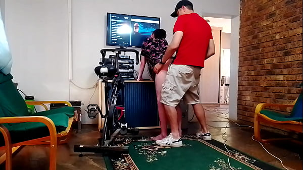 Stepmom let's me use her pussy_while she is watching t.v