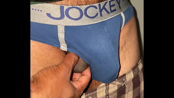 Indian guy Rishi_cumming_in underwear