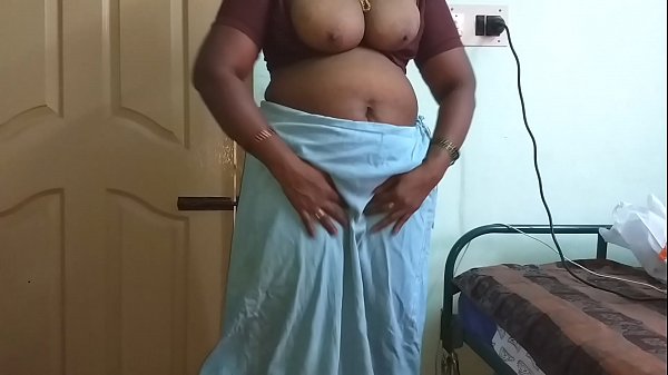 Play MP4 - desi  indian tamil telugu kannada malayalam hindi horny cheating wife vanitha wearing grey colour saree  showing big boobs and shaved pussy press hard boobs press nip rubbing pussy masturbation