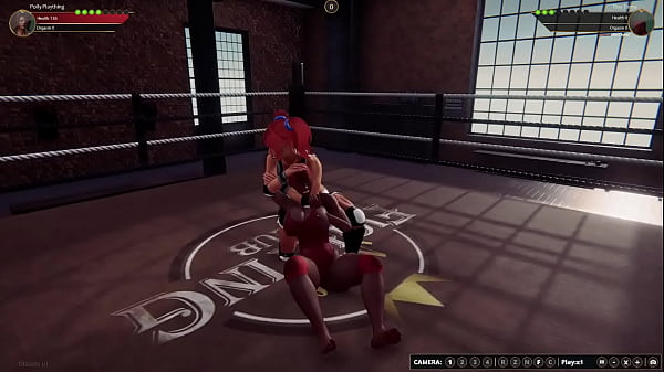 Polly vs tina nf3d female mma battle