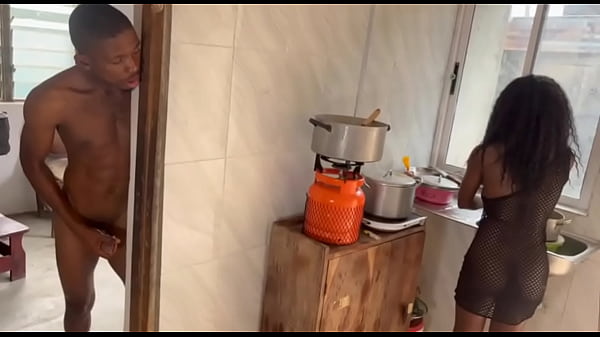 Play MP4 - Newly married couple having Passionate Sex in The Kitchen