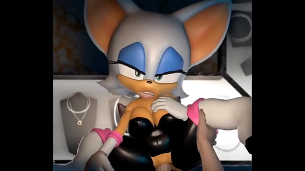 Rouge the bat gets caught and gets fucked