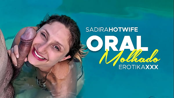 Sadira Hotwife and Gozador 19 - Cumshot in the pool at Boate Lux - Cachoeirinha - Trailer 