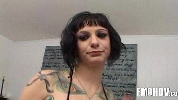 Babe with tattoos gets dick 375 